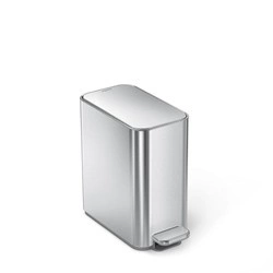 Simplehuman - Kosz na śmieci pedałowy SLIM, 5 l