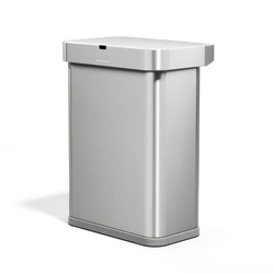 Simplehuman - Kosz na śmieci z czujnikiem ruchu SENSOR sterowany głosem 58l (poprzedni kod ST2031)