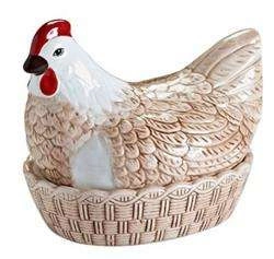 Mason Cash - Pojemnik Kura ceramiczna do przechowywania jaj