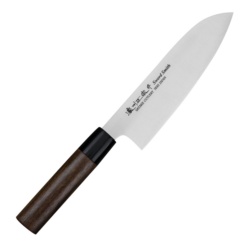 Satake - Kenta Walnut Nóż Santoku 17 cm