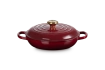 Le Creuset - garnek patelnia Gourmet Signature 26 cm 2,2 l garnet
