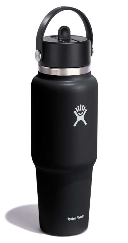 Hydro Flask - Butelka 32oz Wid Flex Straw Travel Bootle Black