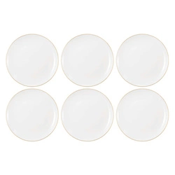 Seltmann - LIBERTY GOLDLINE Zestaw 6 talerzy do sałatek 22.5 cm