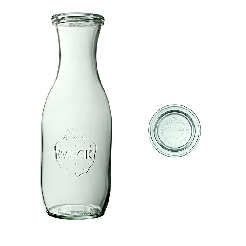 WECK - Butelka Saftflasche 1062 ml z pokrywą - 6 szt