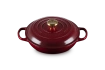 Le Creuset - garnek patelnia Gourmet Signature 26 cm 2,2 l garnet