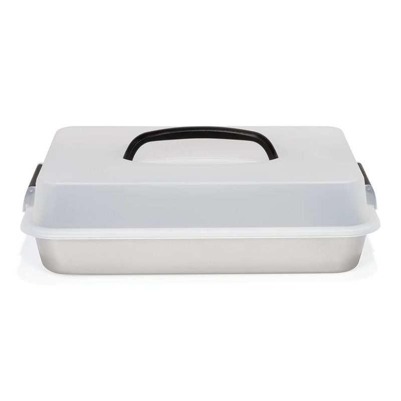 Patisse - Forma do ciasta z pokrywą 35x24cm SILVER-TOP