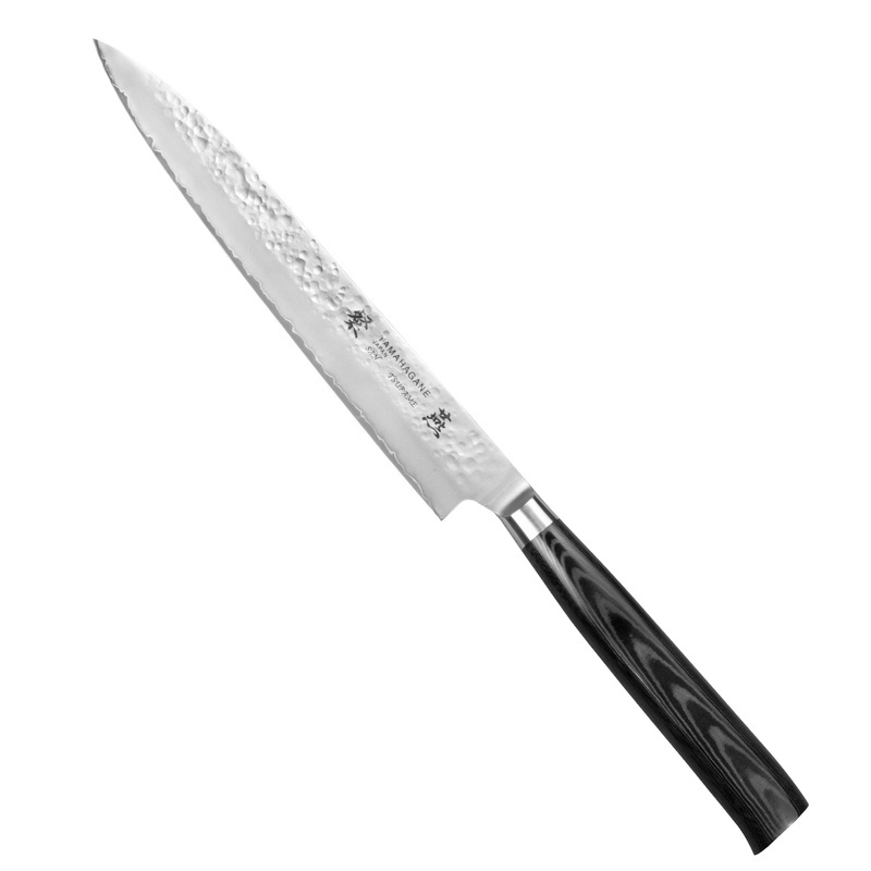 Tomahagane Tsubame Black Nóż Sashimi 21cm