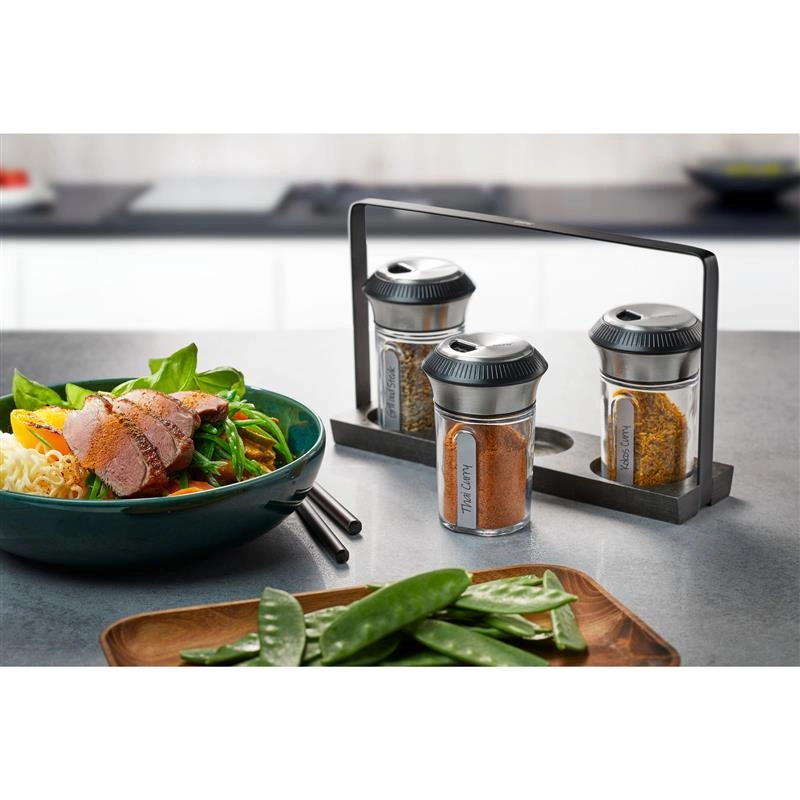 GEFU - zestaw 3 pojemników na przyprawy X-PLOSION®