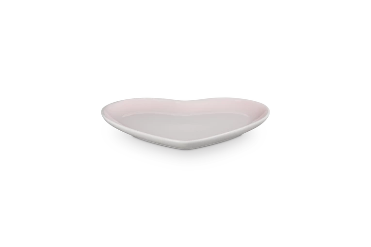 Le Creuset - Talerz Serce 23 cm Shell Pink