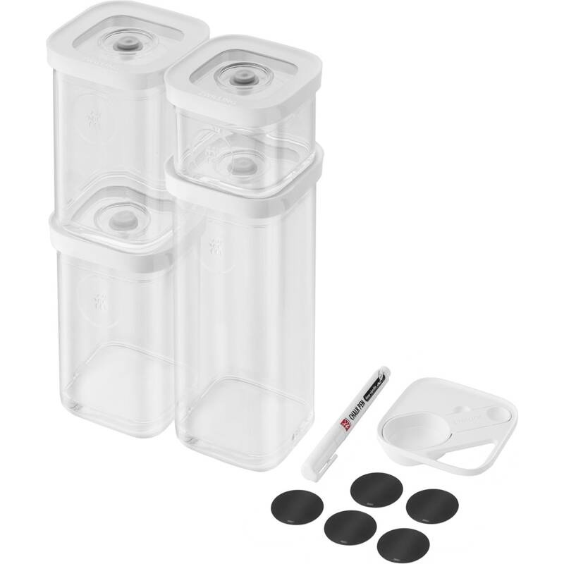 Zwilling - zestaw pojemników plastikowych S - szary Fresh & Save Cube