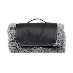 Sagaform - składany koc piknikowy, poliester, 150 x 50 cm, szary Outdoor Eating