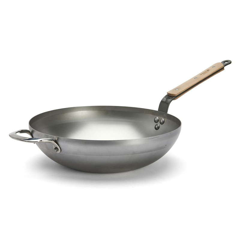 de Buyer - MINERAL B BOIS Wok 32 cm