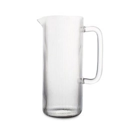 Sagaform - dzbanek do zimnych napojów, szkło borokrzemowe, 1,5 l, 15 x 9 x 18 cm Saga Glass
