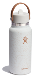 Hydro Flask - 32oz Butelka Wide Mouth Flex Straw Cap Speckle Seasalt