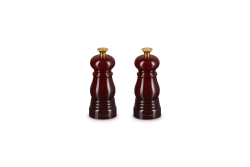 Le Creuset - zestaw młynków do soli i pieprzu 12,5 cm garnet