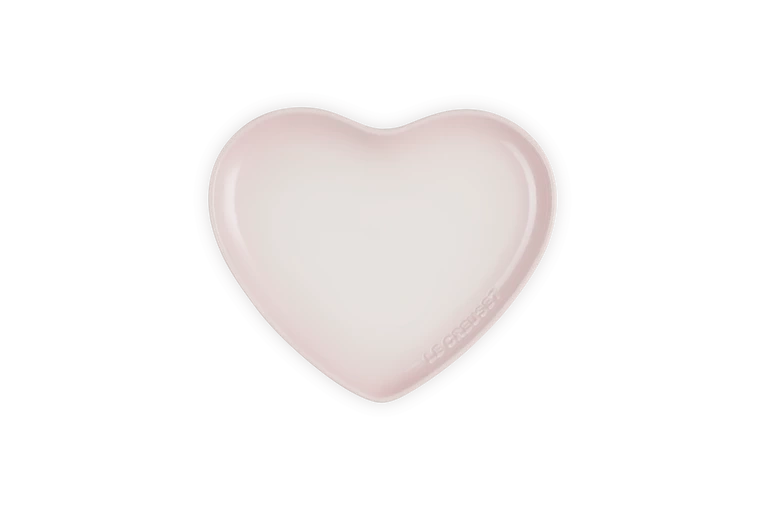 Le Creuset - Talerz Serce 23 cm Shell Pink