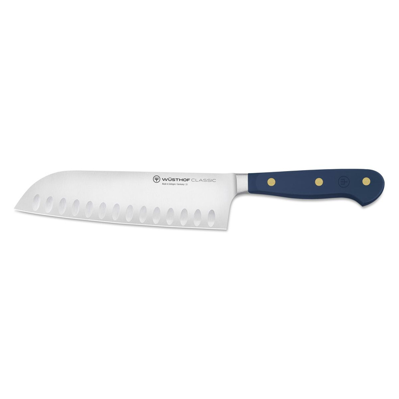 Wusthof - CLASSIC COLOUR Nóż Santoku 17/30,3 cm niebieski