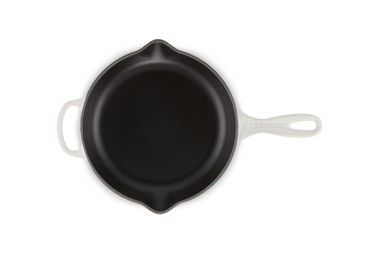 Le Creuset - patelnia Signature niska żeliwna 23 cm meringue