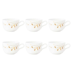 Seltmann - LIBERTY GOLDEN ROSE HIP Zestaw 6 filiżanek do kawy 380 ml