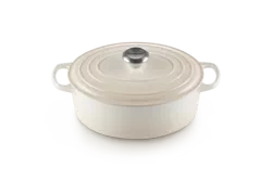 Le Creuset - brytfanna żeliwna emaliowana Signature 31 cm 6,3 l Meringue