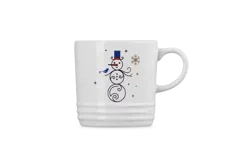 Le Creuset - Kubek 350 ml Noel Bałwanek Biały