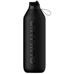 Chilly's Bottles - Butelka sportowa Chilly's 1000ml Czarny Series 2 Sport