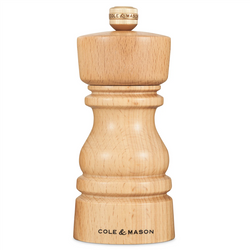 Cole & Mason - Młynek do pieprzu London Natural Beech 13 cm