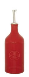 Emile Henry -  butelka na ocet lub oliwę czerwona  450 ml