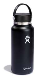 Hydro Flask - Butelka 946 ml Wide Mouth Flex Cap czarny