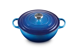 Le Creuset - La Marmite garnek żeliwny rodzinny Azure 26 cm