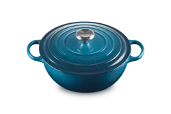 Le Creuset - La Marmite garnek żeliwny rodzinny Deep Teal 26 cm