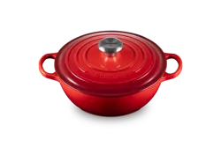 Le Creuset - La Marmite garnek żeliwny rodzinny Wiśniowe 26 cm