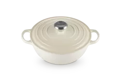 Le Creuset - La Marmite garnek żeliwny rodzinny meringue 26 cm