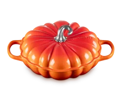 Le Creuset - patelnia głęboka żeliwna Professional Gourment dynia  28 cm płomienna