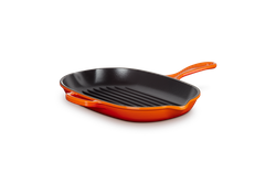 Le Creuset - patelnia żeliwna grillowa 32 cm Płomienna