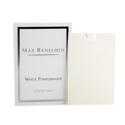 Max Benjamin - Karta zapachowa White Pomegranate Classic
