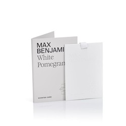 Max Benjamin - Karta zapachowa White Pomegranete Classic