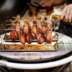 Roesle - Uchwyt do grillowania nóżek kurczaka BBQ