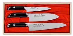 Satake - Sakura Zest 3 noży Szefa+Santoku+uniw