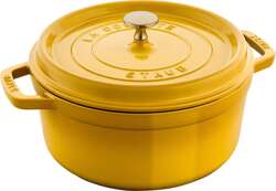 Staub - LA COCOTTE Garnek żeliwny okrągły 3.7 ltr cytrynowy