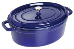 Staub - brytfanna  żeliwna niebieska 5,4 l 31 cm