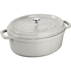 Staub - brytfanna żeliwna owalna 33 cm 6.7 l truflowy La Cocotte