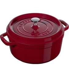 Staub - garnek brytfanna żeliwna kasztanowa 6,7 l 28 cm