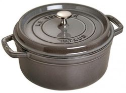 Staub - garnek brytfanna żeliwna szara 6,7L 28 cm