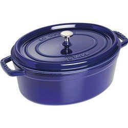 Staub - garnek żeliwny owalny 3.2 l, niebieski