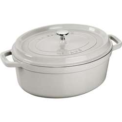 Staub - garnek żeliwny owalny 5.5 l truflowy La Cocotte