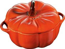 Staub - mini cocotte dynia ceramiczna 500 ml pomarańczowa