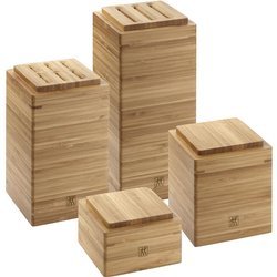 Zwilling - zestaw 4 pojemników bambusowych Storage