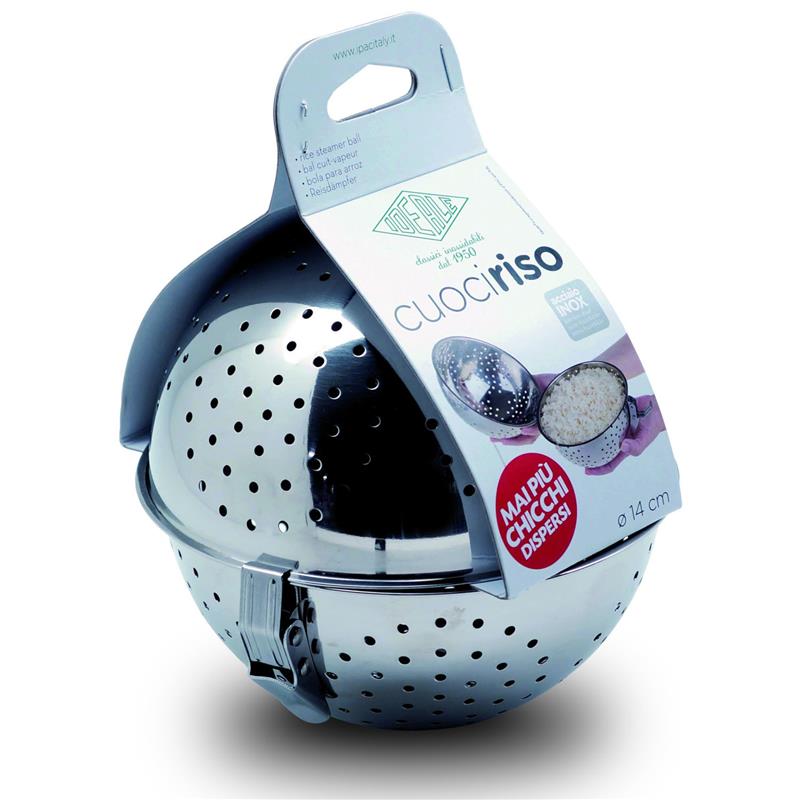 RICE STEAMER BALL 14 CM IDEALE