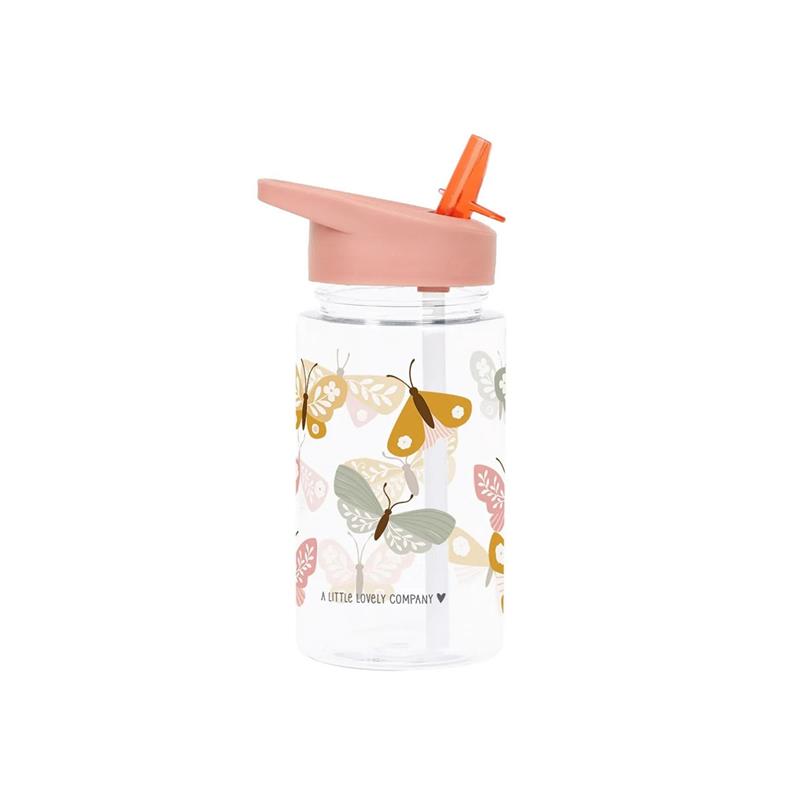 A Little Lovely Company - Butelka z ustnikiem dla dzieci BUTTERFLIES 450 ml